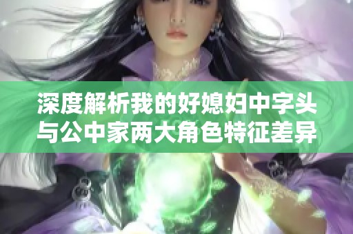 深度解析我的好媳妇中字头与公中家两大角色特征差异