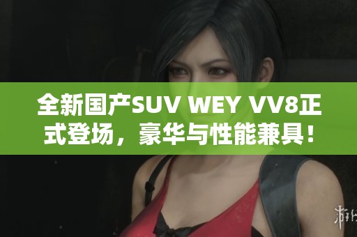 全新国产SUV WEY VV8正式登场，豪华与性能兼具！