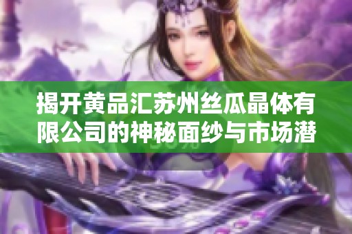 揭开黄品汇苏州丝瓜晶体有限公司的神秘面纱与市场潜力