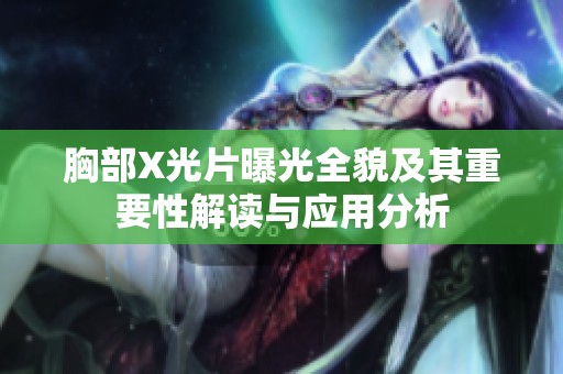 胸部X光片曝光全貌及其重要性解读与应用分析