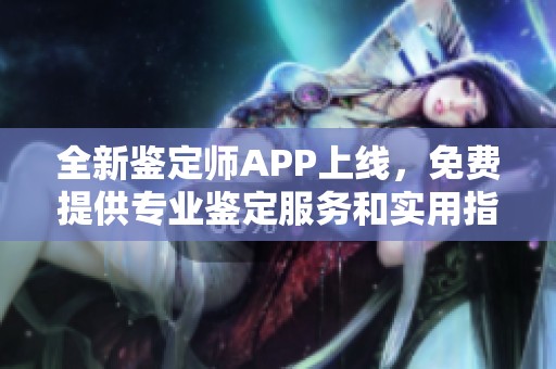 全新鉴定师APP上线，免费提供专业鉴定服务和实用指南