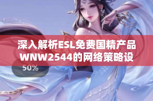 深入解析ESL免费国精产品WNW2544的网络策略设置技巧