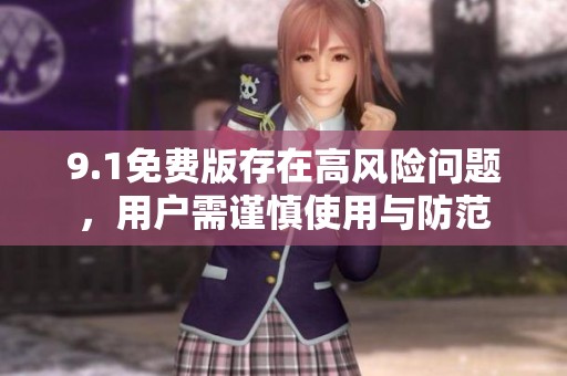 9.1免费版存在高风险问题，用户需谨慎使用与防范