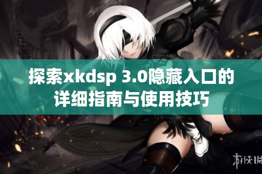 探索xkdsp 3.0隐藏入口的详细指南与使用技巧