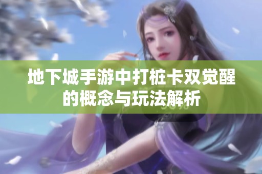 地下城手游中打桩卡双觉醒的概念与玩法解析