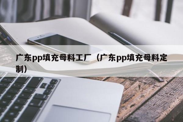 广东pp填充母料工厂（广东pp填充母料定制）
