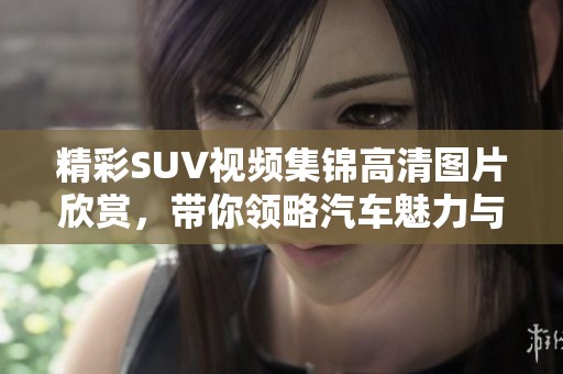 精彩SUV视频集锦高清图片欣赏，带你领略汽车魅力与风采