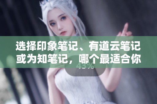 选择印象笔记、有道云笔记或为知笔记,哪个最适合你的需求? 选择印象笔记、有道云笔记或为知笔记,哪个最适合你的需求?